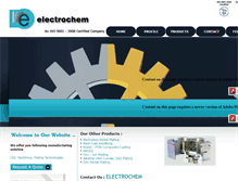 Tablet Screenshot of electrochempune.com